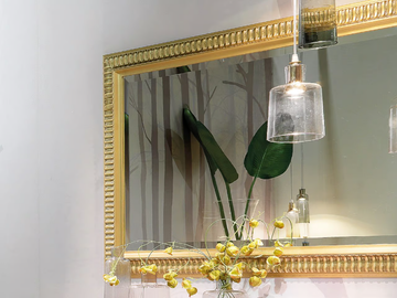 Framed mirror - Framed wall-mounted rectangular mirror by CASA +39 - view 2